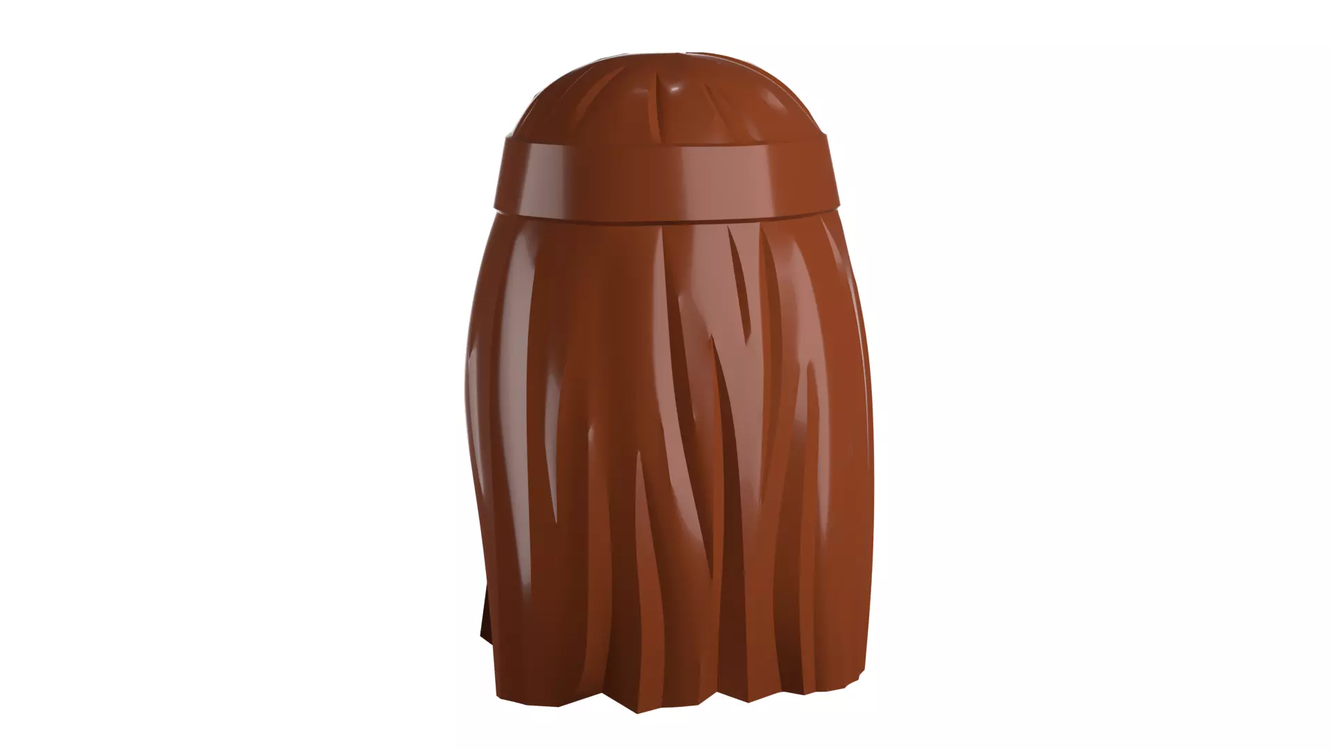Custom3Dprint Minifigure Accessory - Minifigure Hair S2 - 018 3D print model_61