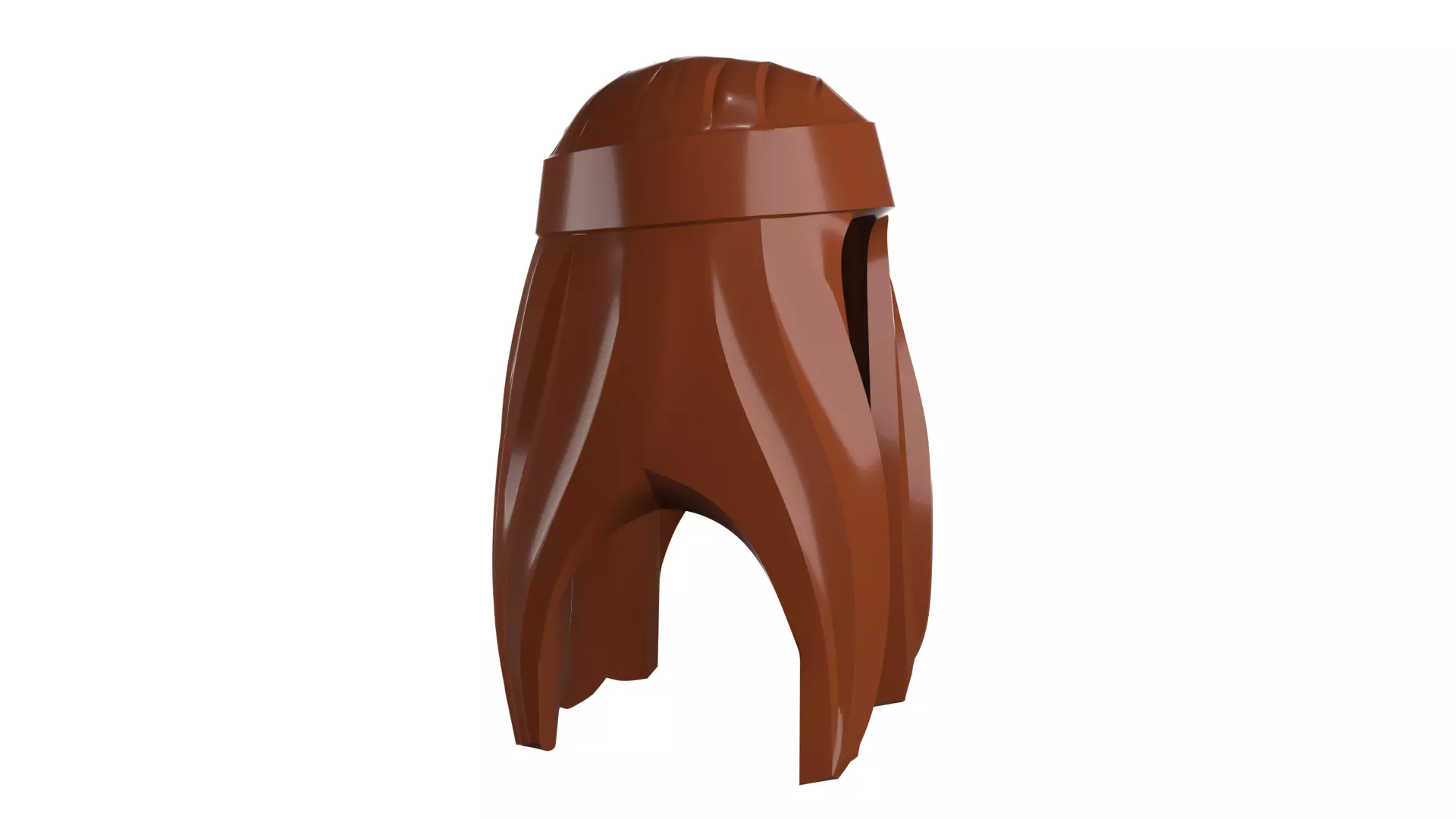 Custom3Dprint Minifigure Accessory - Minifigure Hair S2 - 018 3D print model_29