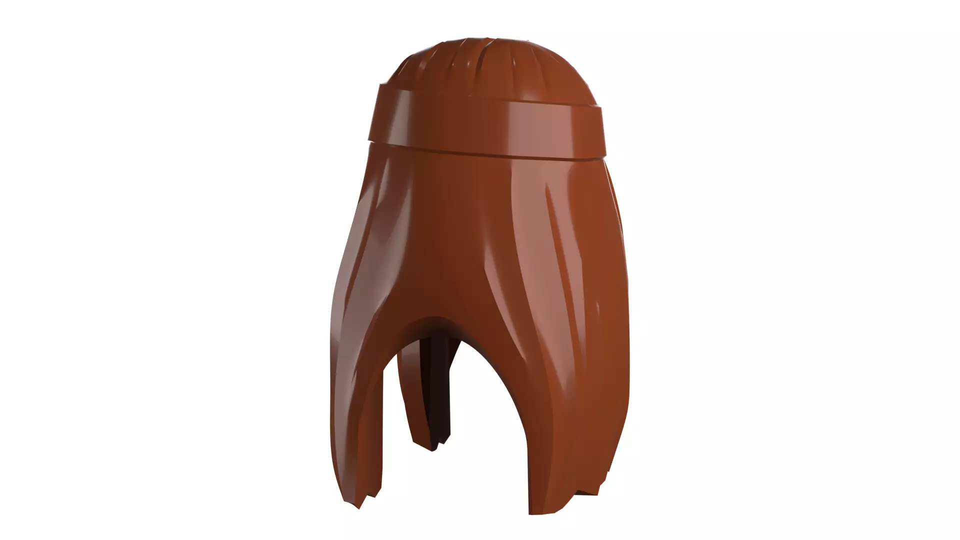 Custom3Dprint Minifigure Accessory - Minifigure Hair S2 - 018 3D print model_6