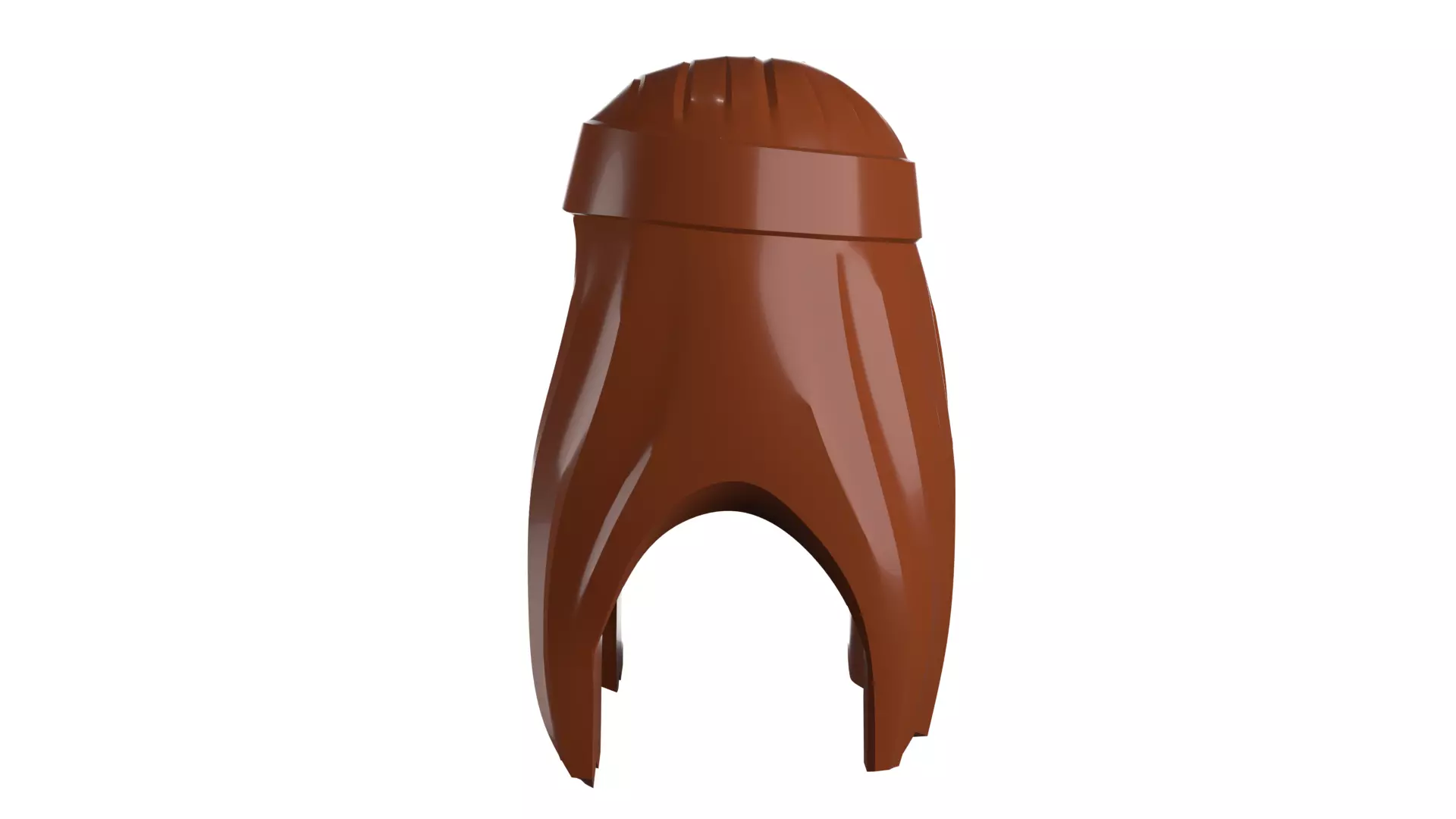 Custom3Dprint Minifigure Accessory - Minifigure Hair S2 - 018 3D print model_4
