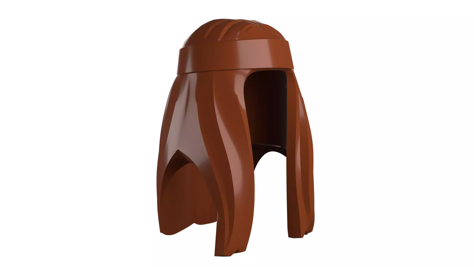 Custom3Dprint Minifigure Accessory - Minifigure Hair S2 - 018 3D print model_23