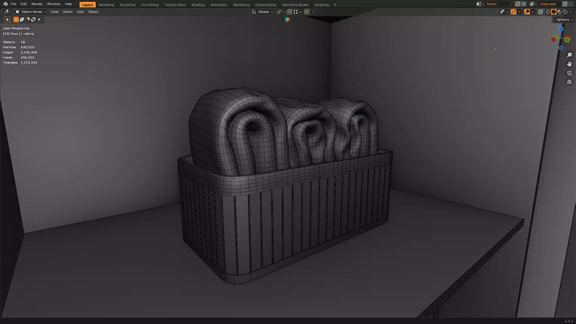 Modern Wardrobe - Jequetiba Collection 3D model_10