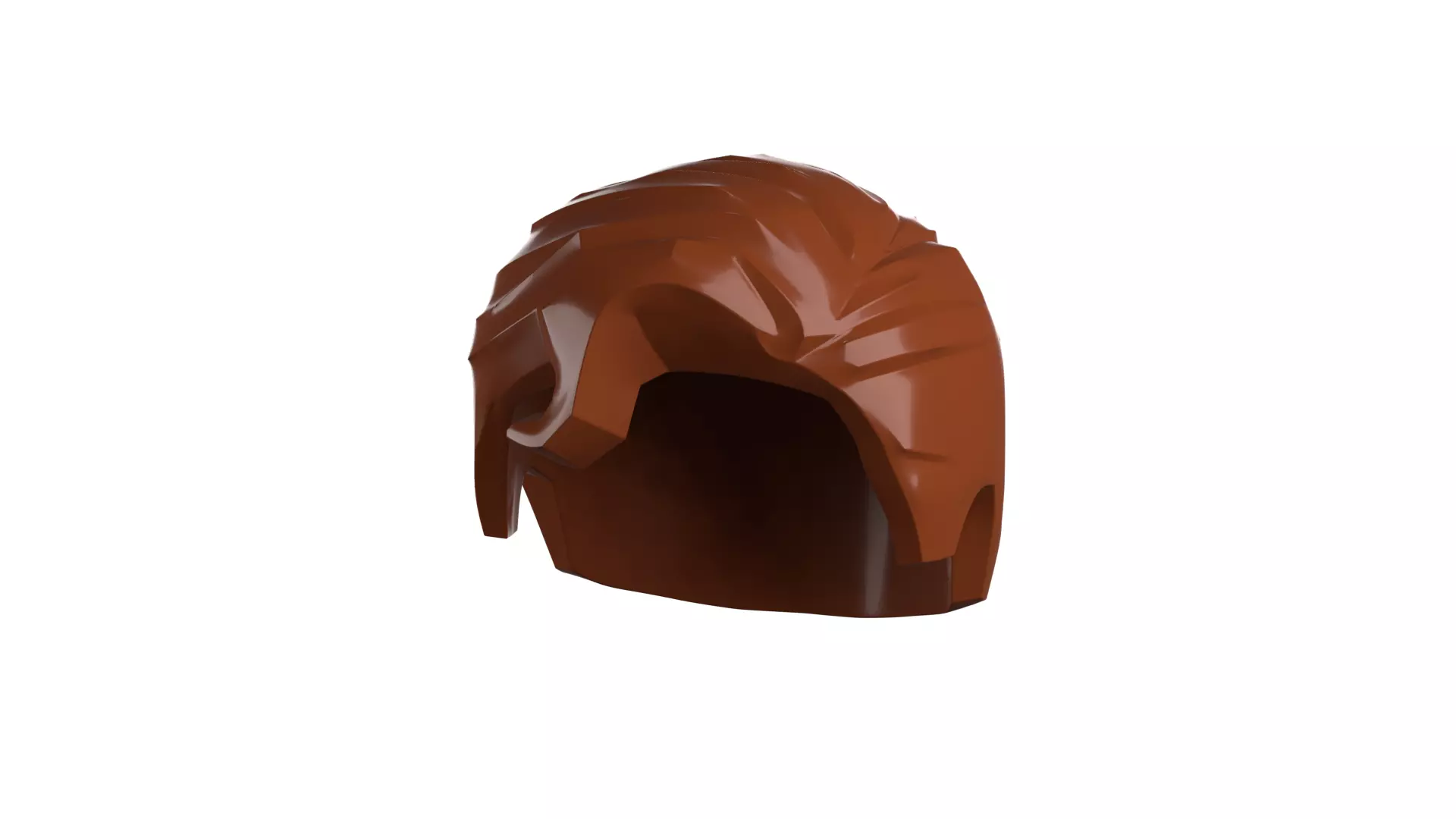 Custom3Dprint Minifigure Accessory - Minifigure Hair S2 - 019 3D print model_23