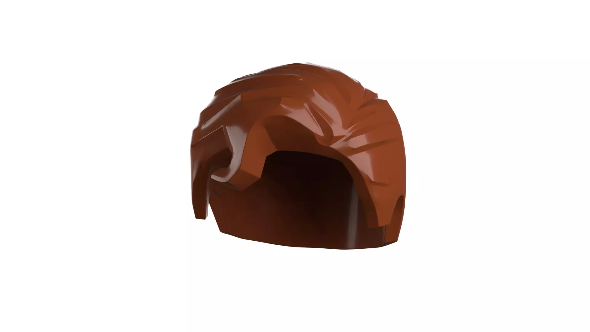 Custom3Dprint Minifigure Accessory - Minifigure Hair S2 - 019 3D print model_8