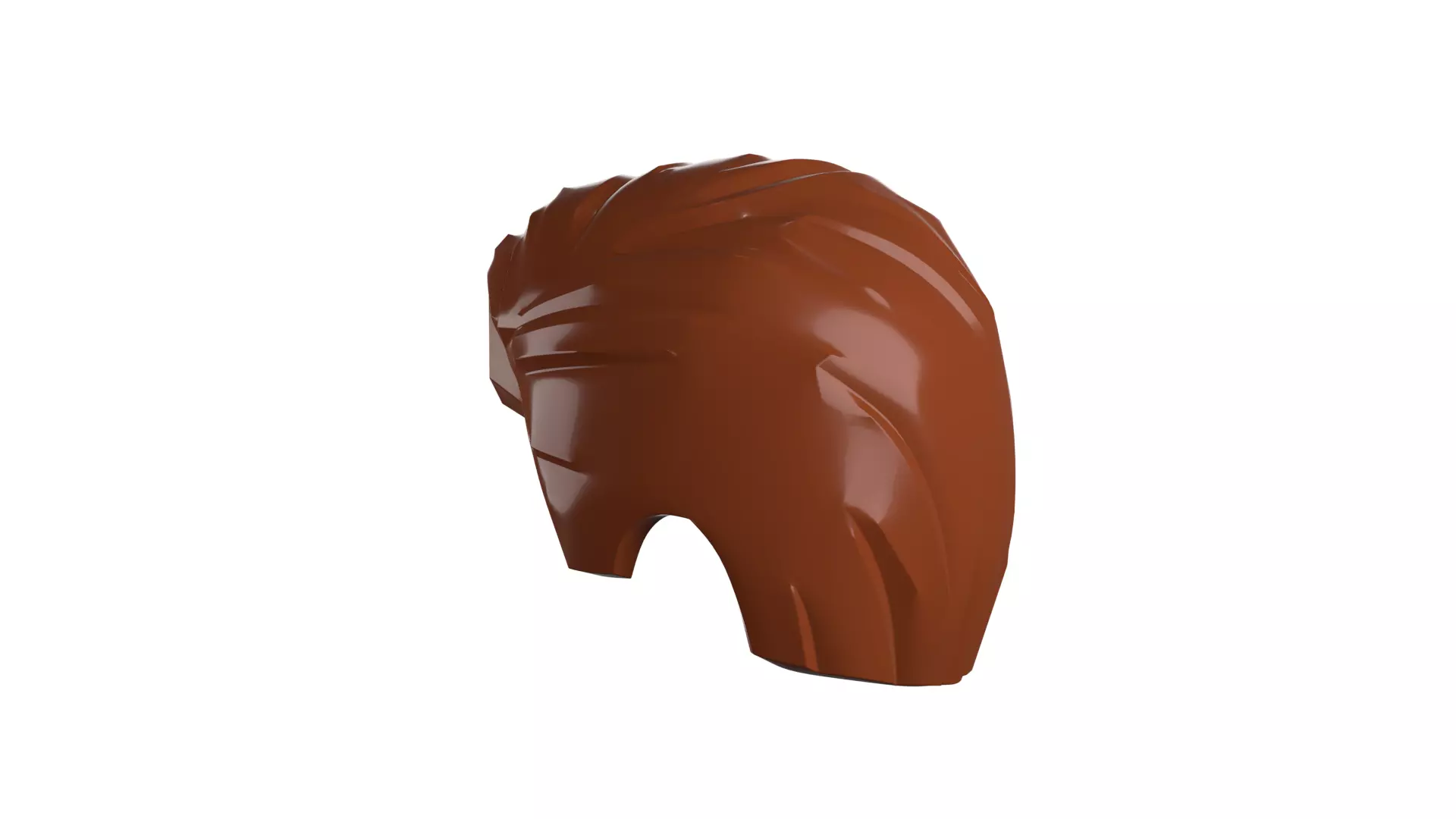 Custom3Dprint Minifigure Accessory - Minifigure Hair S2 - 019 3D print model_20