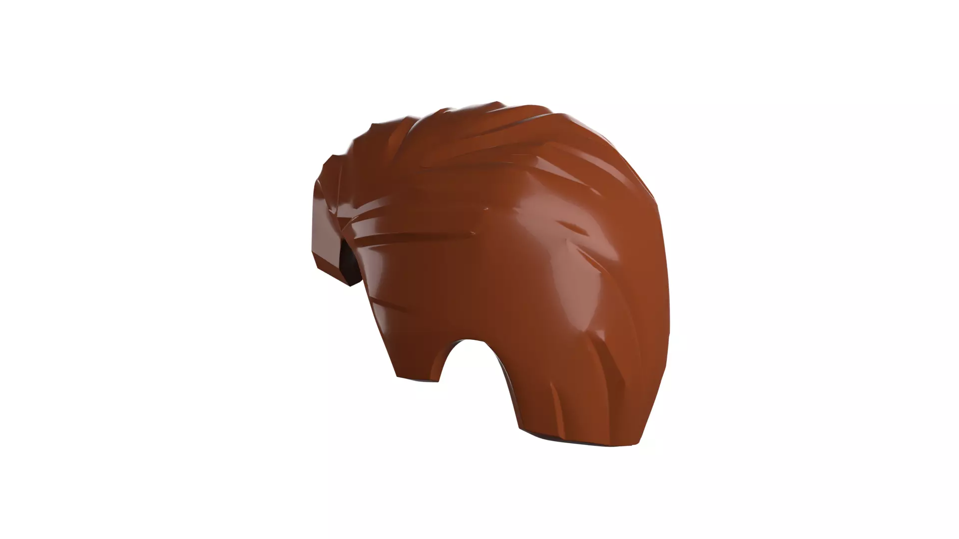 Custom3Dprint Minifigure Accessory - Minifigure Hair S2 - 019 3D print model_21