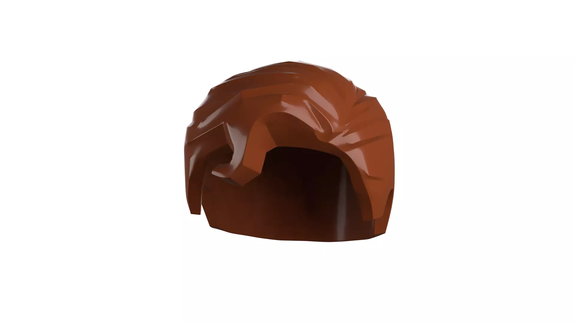 Custom3Dprint Minifigure Accessory - Minifigure Hair S2 - 019 3D print model_61