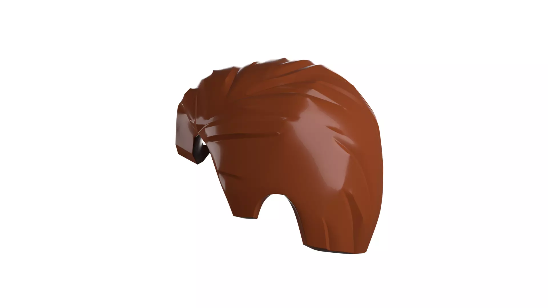 Custom3Dprint Minifigure Accessory - Minifigure Hair S2 - 019 3D print model_6