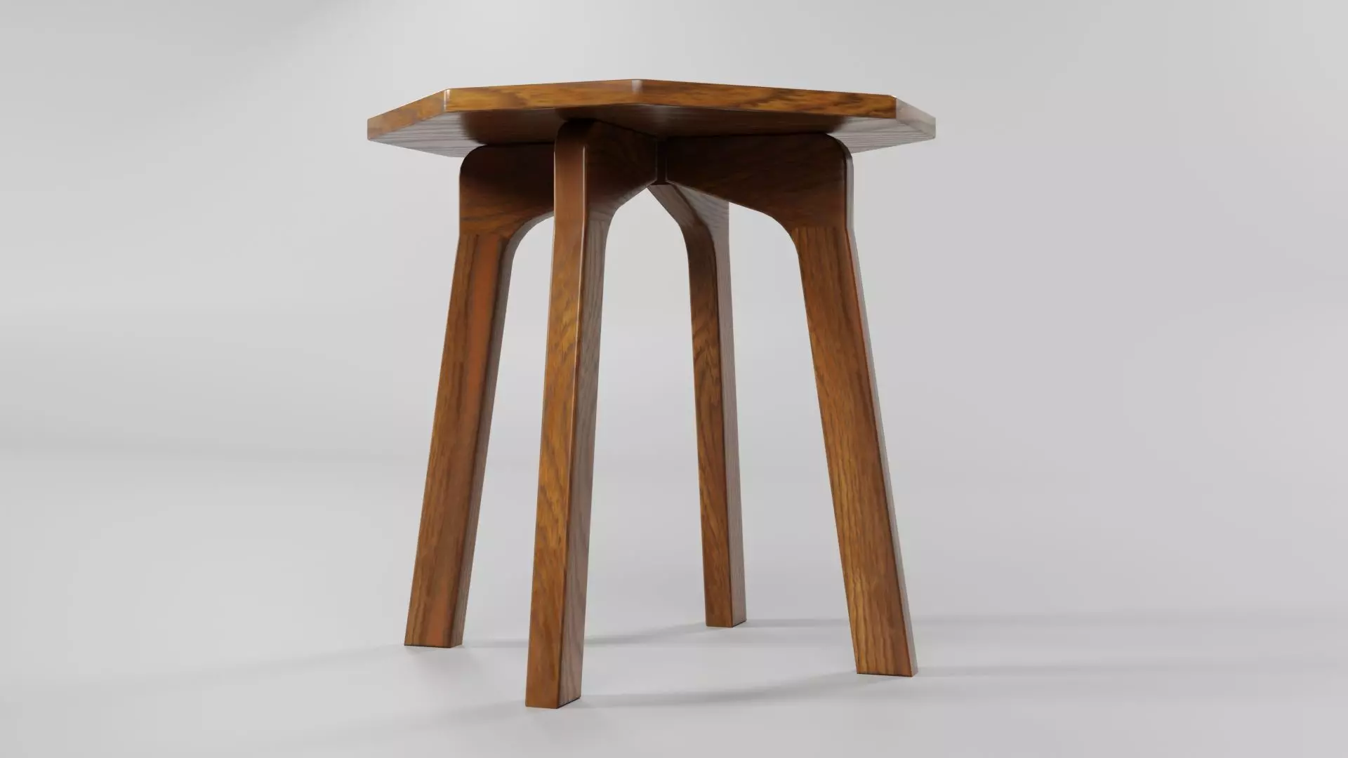 Octagon Table CG115 3D model_4