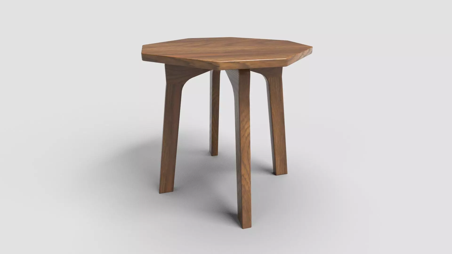 Octagon Table CG115 3D model_0