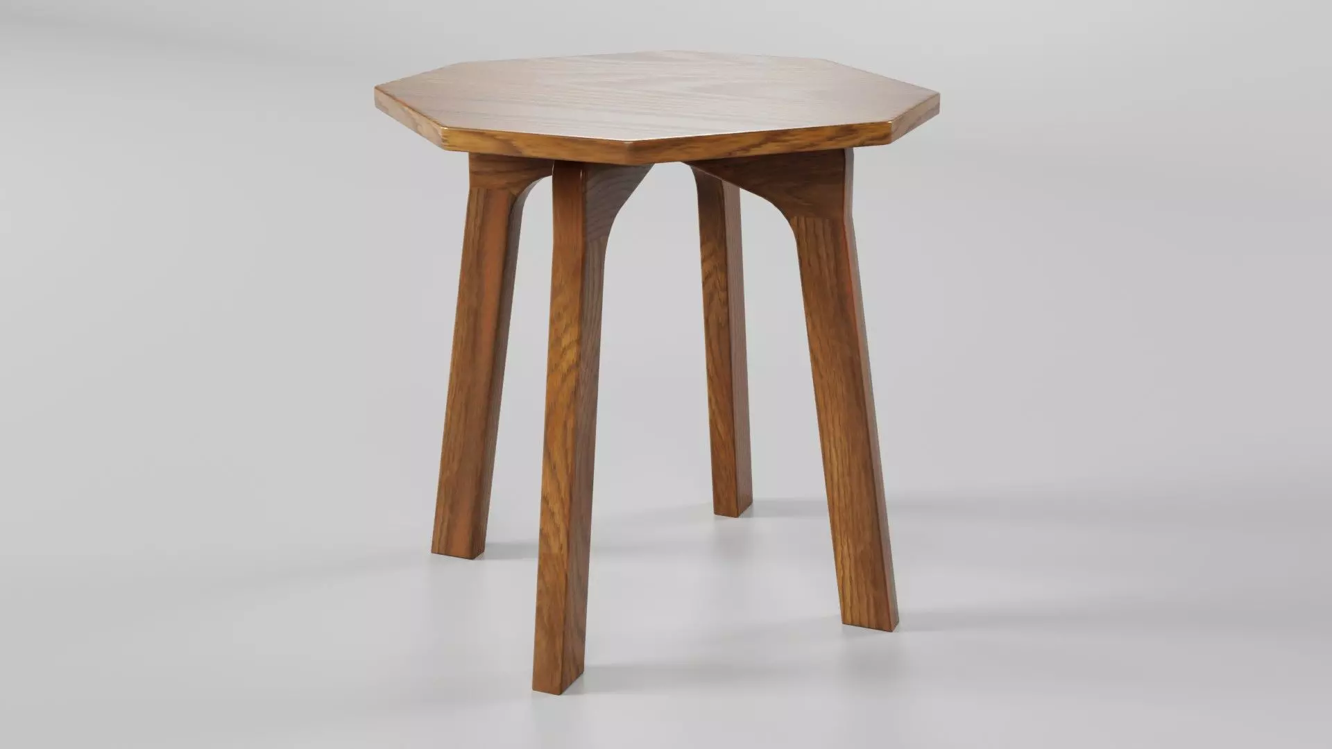 Octagon Table CG115 3D model_3