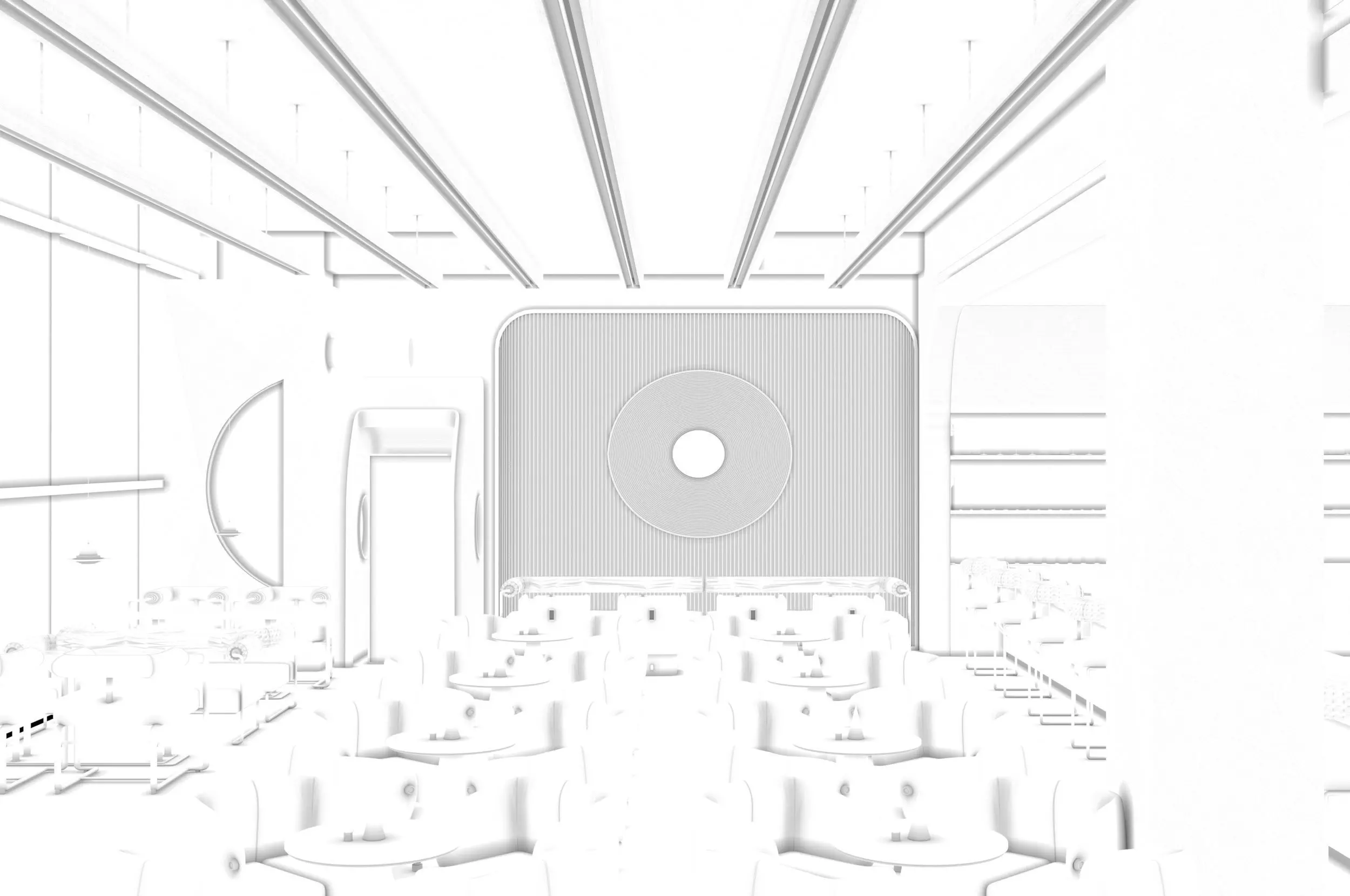 night bar interior 3D model_5