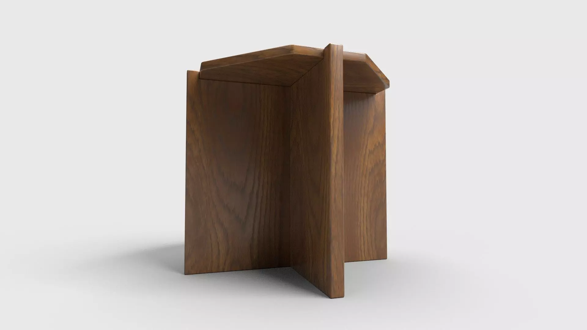 Octagon Table CG118 3D model_2
