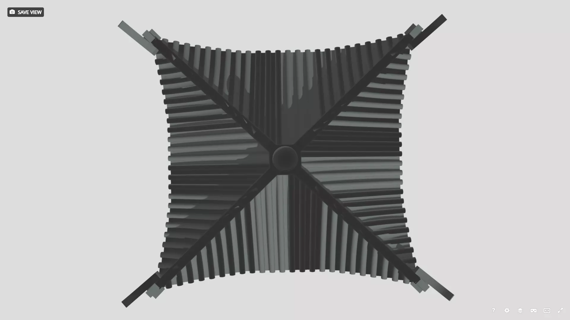 6 Exquisite Chinese-Style Roof Bundle Traditional Architectural 3D model_3