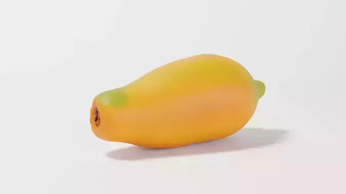A Pawpaw 3D model