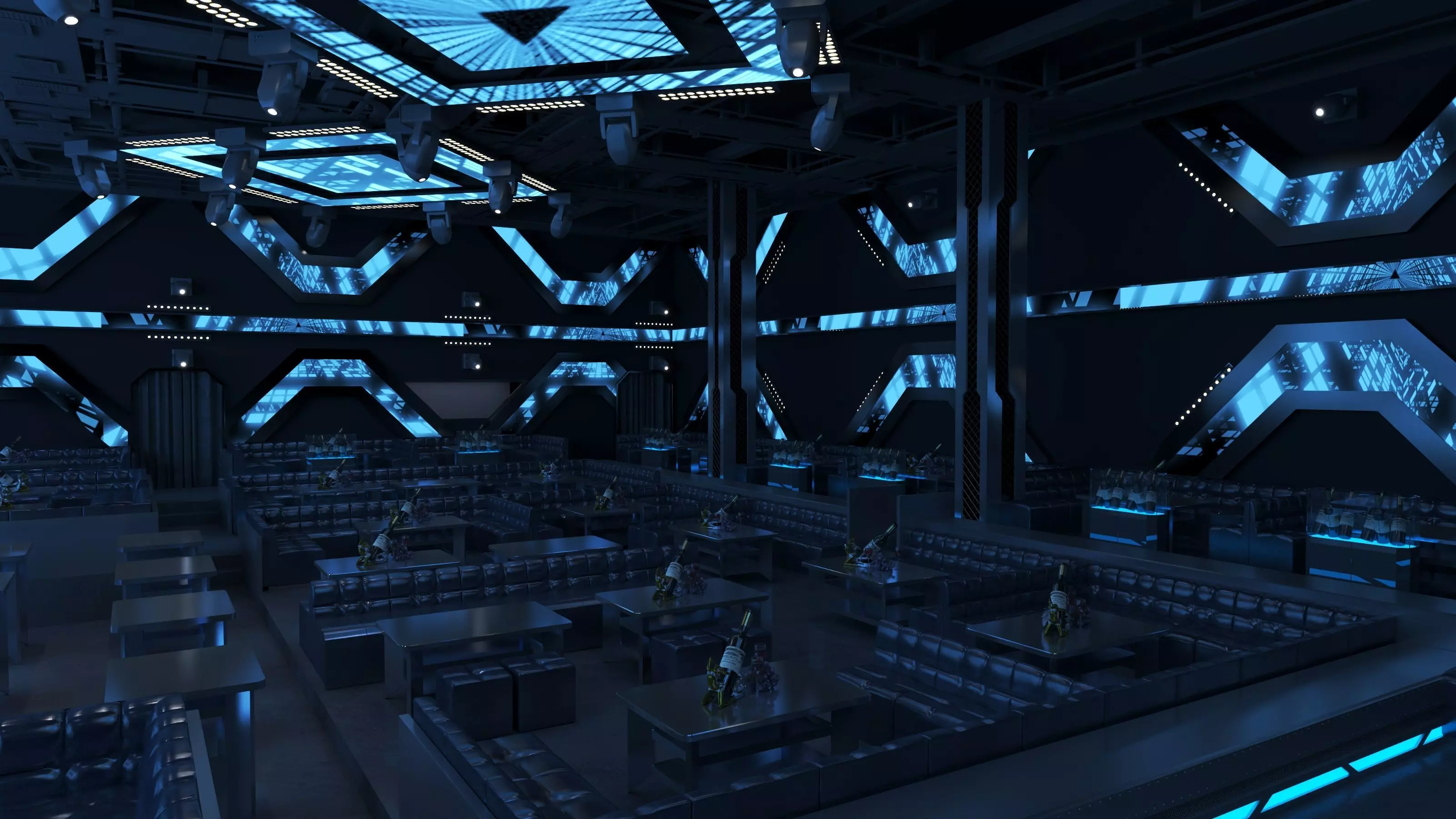 night bar 3D model_10