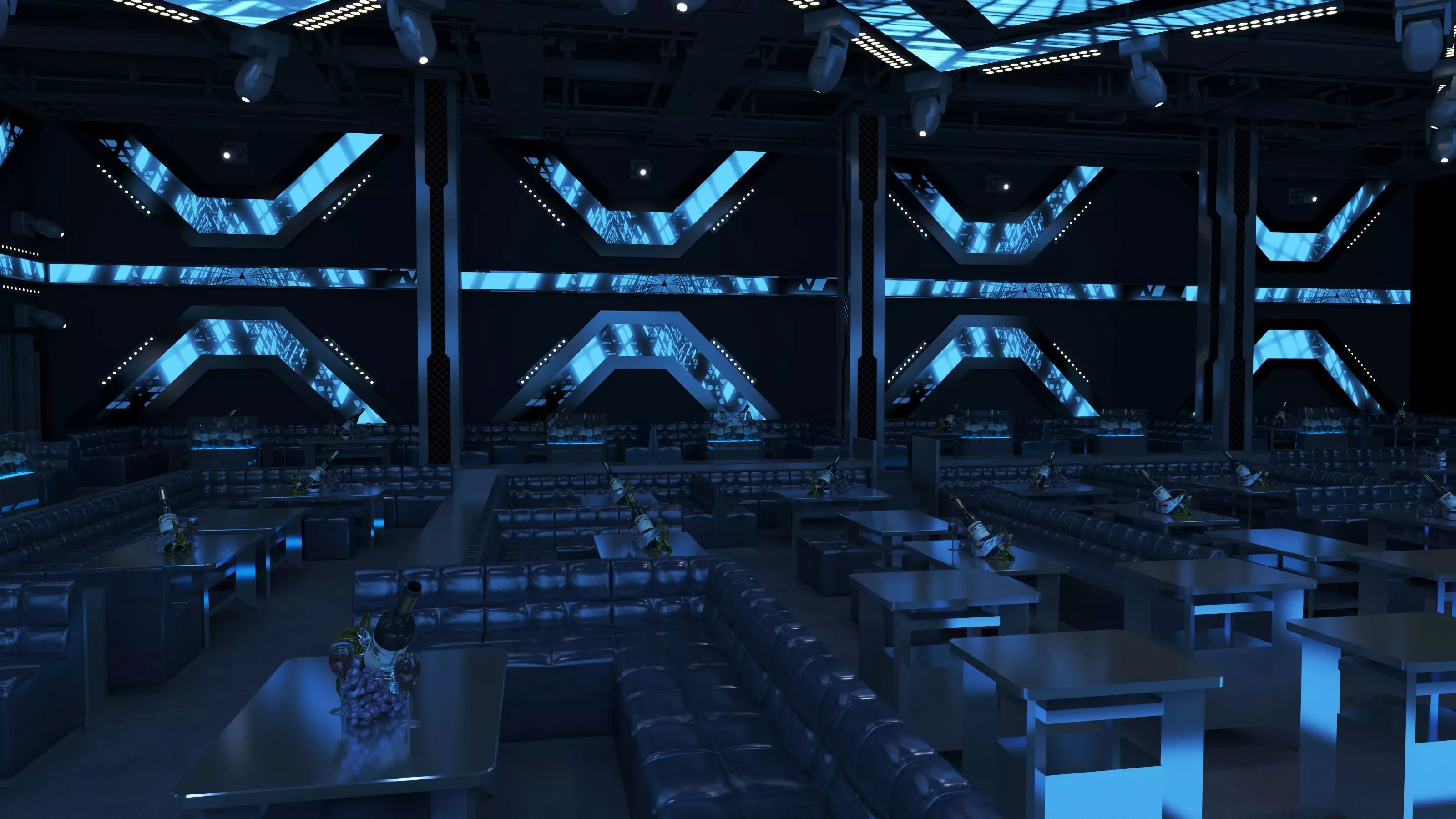 night bar 3D model_12