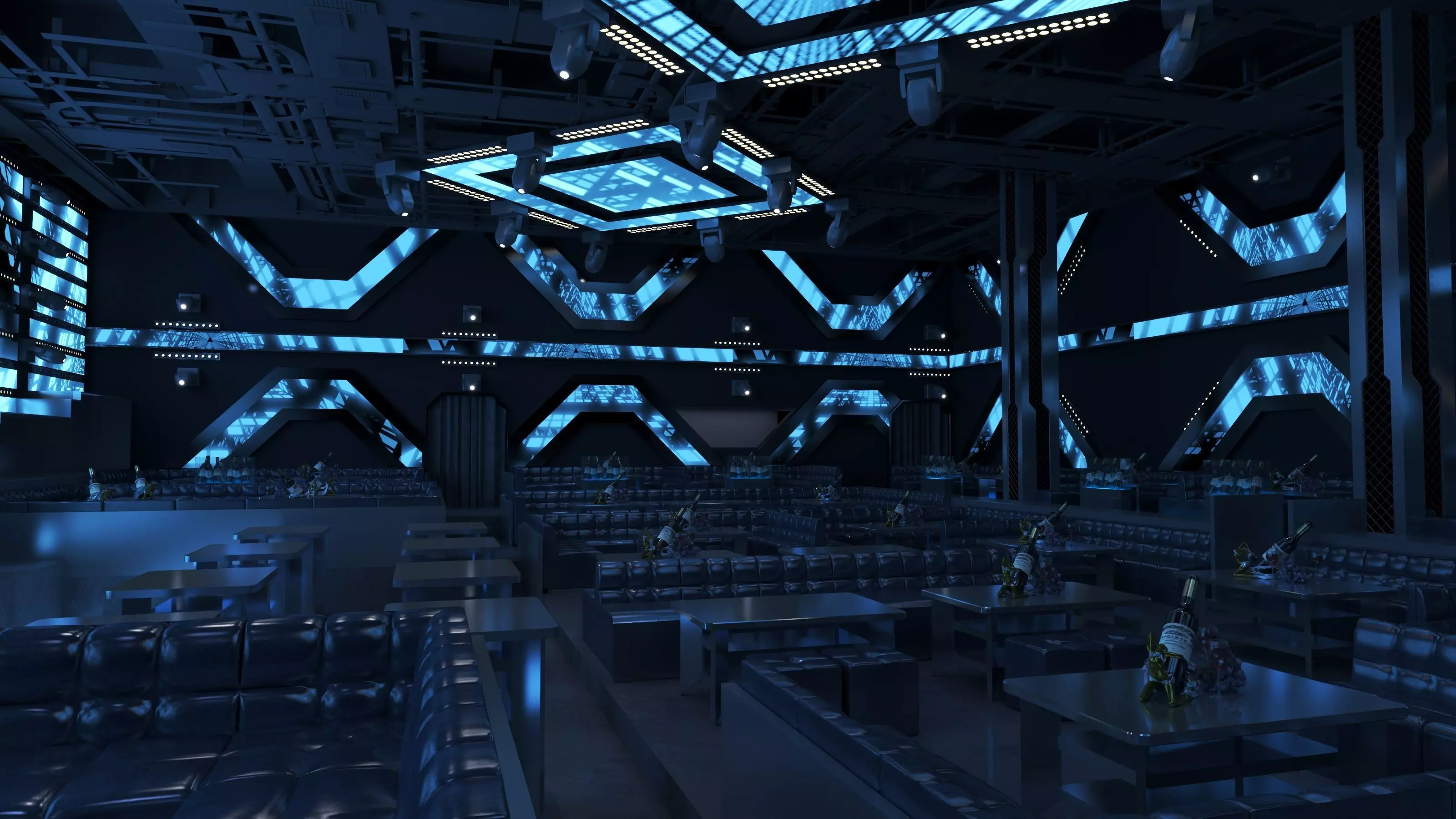 night bar 3D model_1