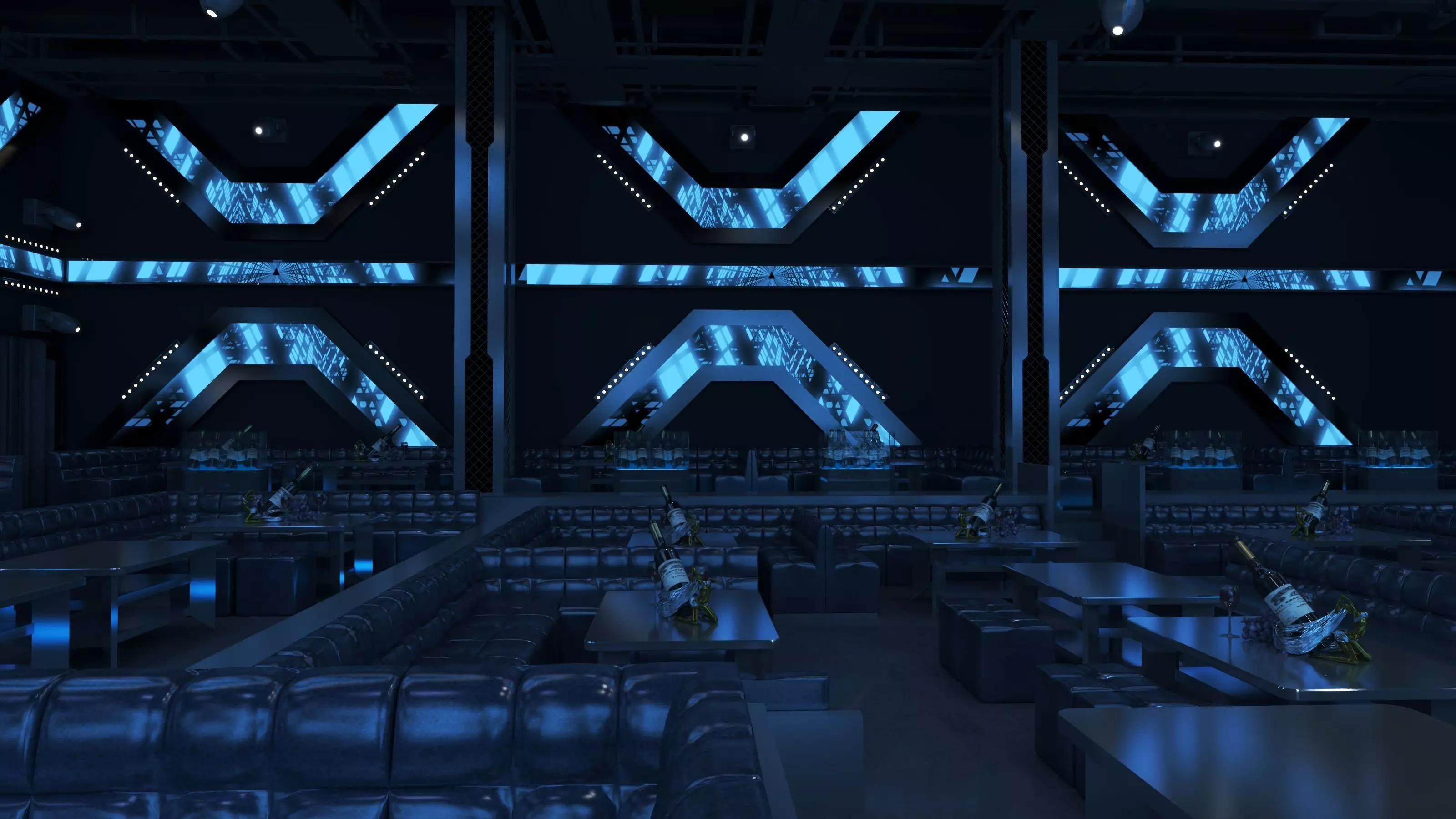 night bar 3D model_5