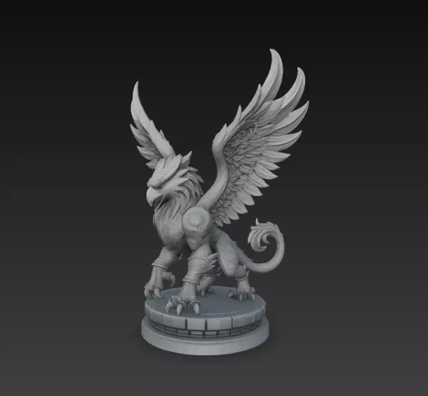 6 Pack Collectable Epic Griffins 3D print model_18