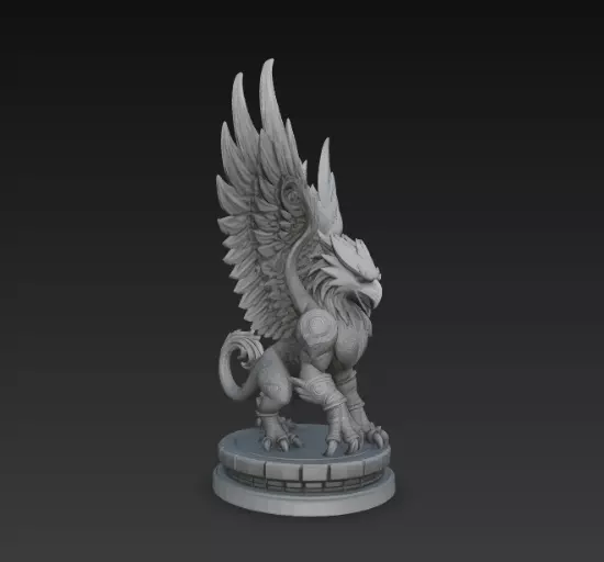 6 Pack Collectable Epic Griffins 3D print model_1