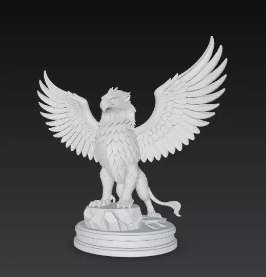 6 Pack Collectable Epic Griffins 3D print model_8