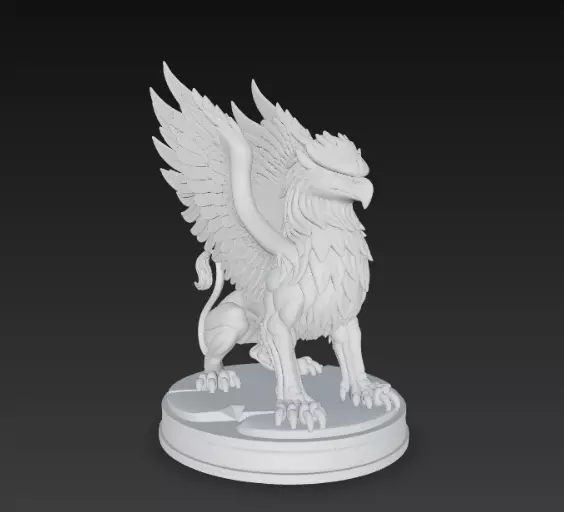 6 Pack Collectable Epic Griffins 3D print model_25