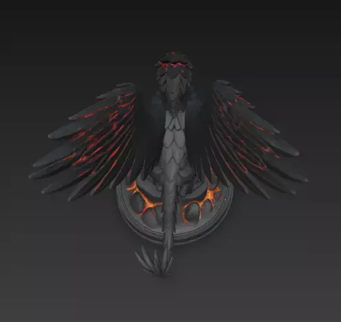 6 Pack Collectable Epic Griffins 3D print model_13