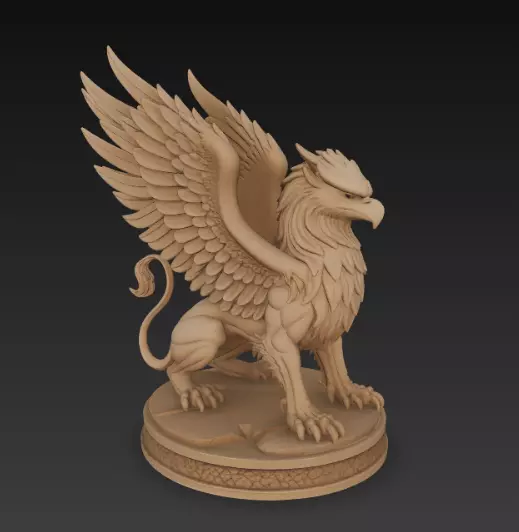 6 Pack Collectable Epic Griffins 3D print model_5