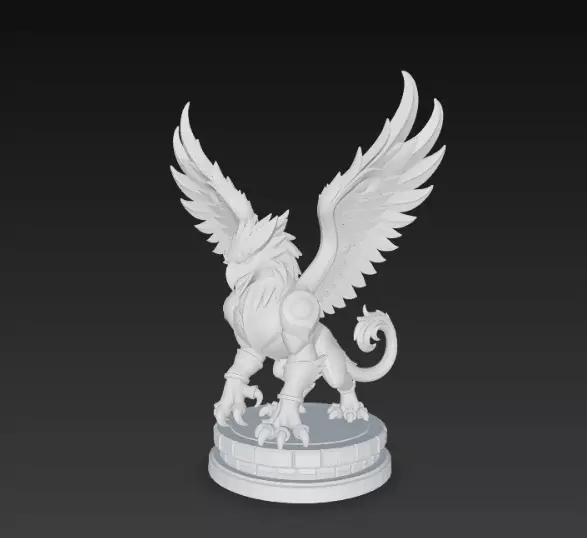 6 Pack Collectable Epic Griffins 3D print model_20