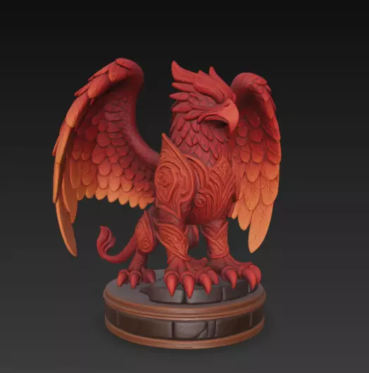 6 Pack Collectable Epic Griffins 3D print model_6