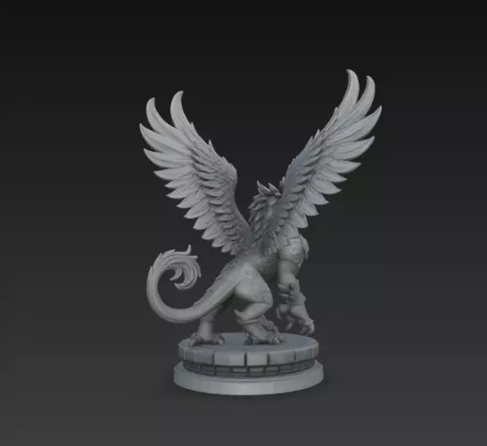 6 Pack Collectable Epic Griffins 3D print model_19