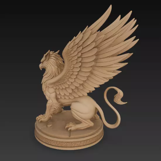 6 Pack Collectable Epic Griffins 3D print model_24