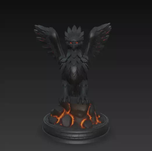6 Pack Collectable Epic Griffins 3D print model_10
