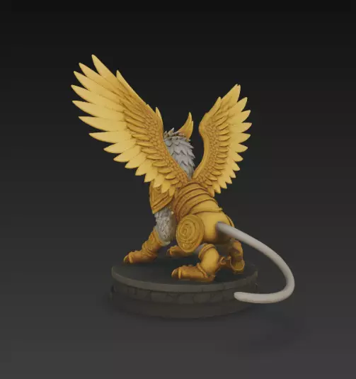 6 Pack Collectable Epic Griffins 3D print model_16