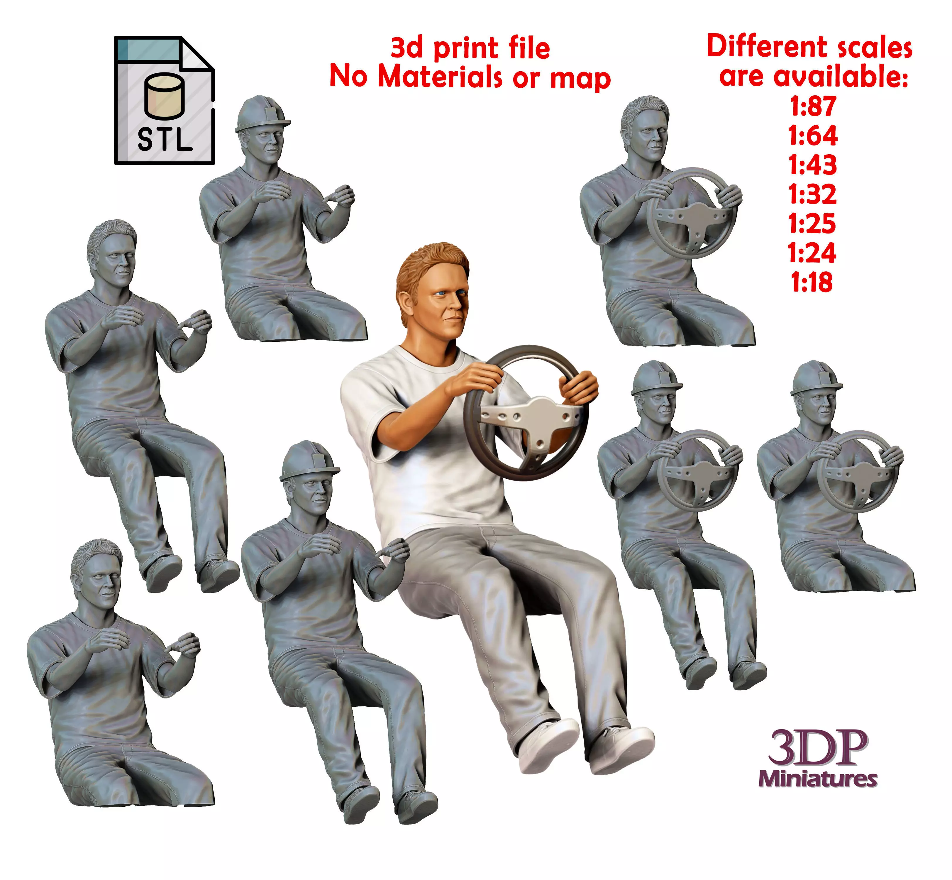 N2 Fast and Furious Sitting Brian O Conner 3D print model_0