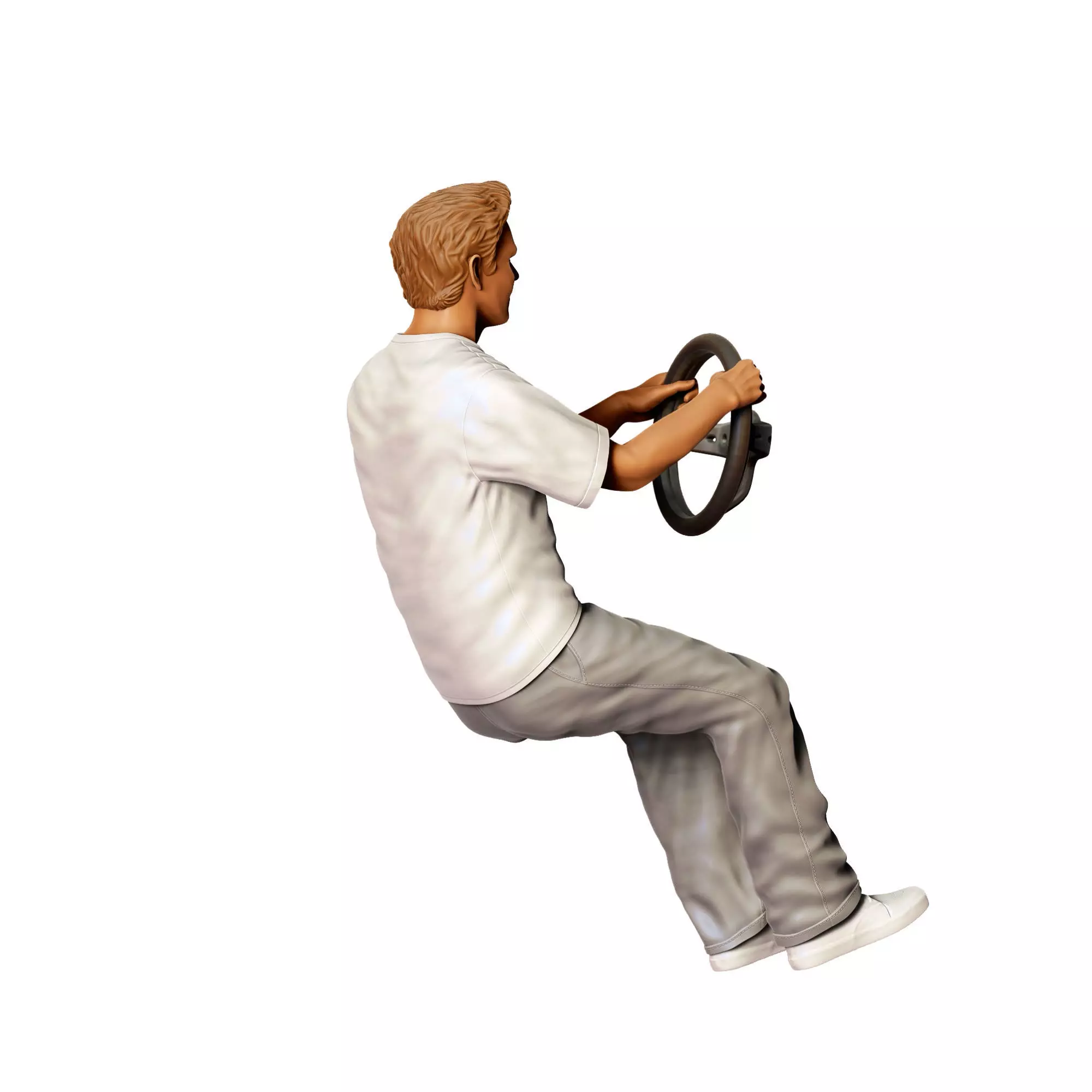 N2 Fast and Furious Sitting Brian O Conner 3D print model_5