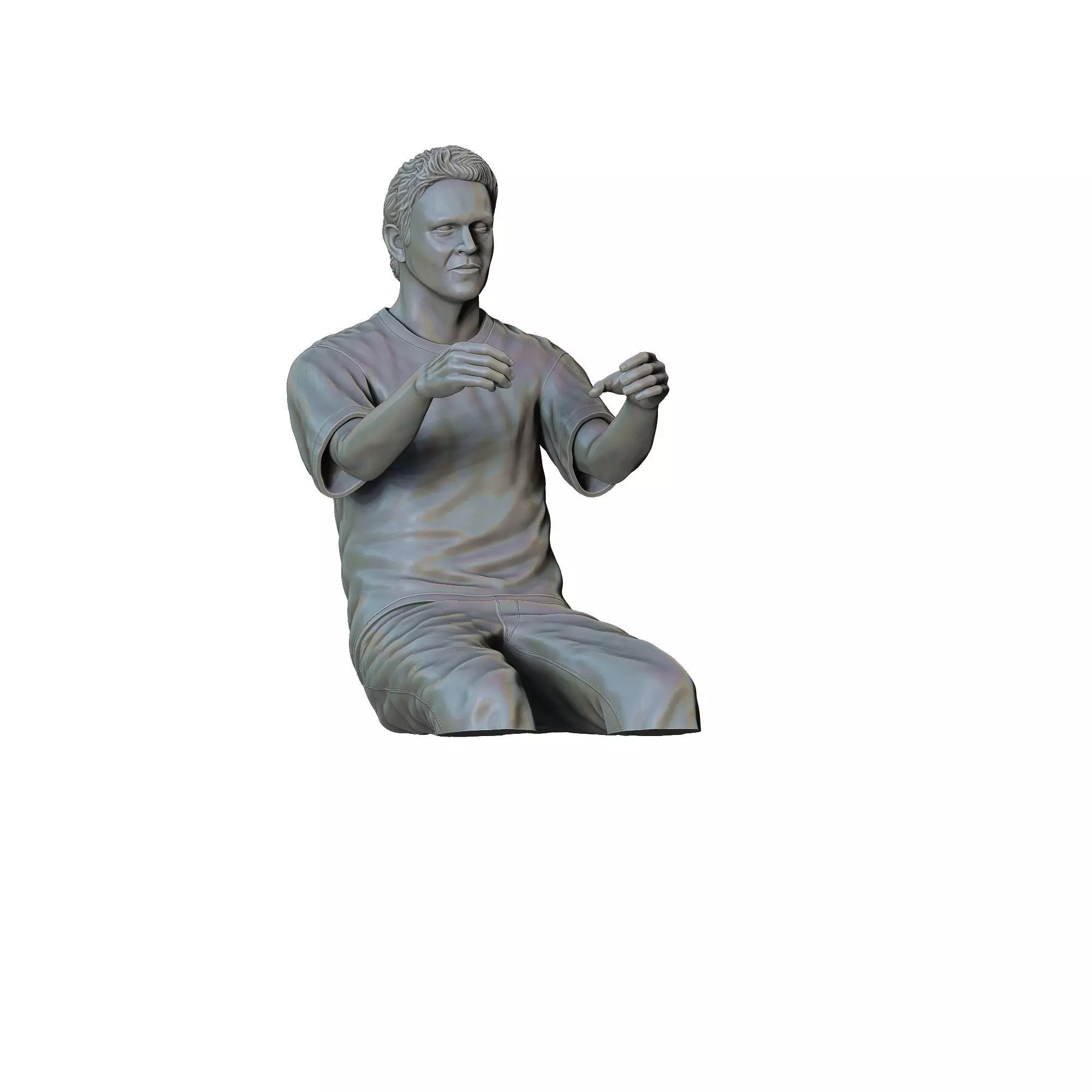 N2 Fast and Furious Sitting Brian O Conner 3D print model_16