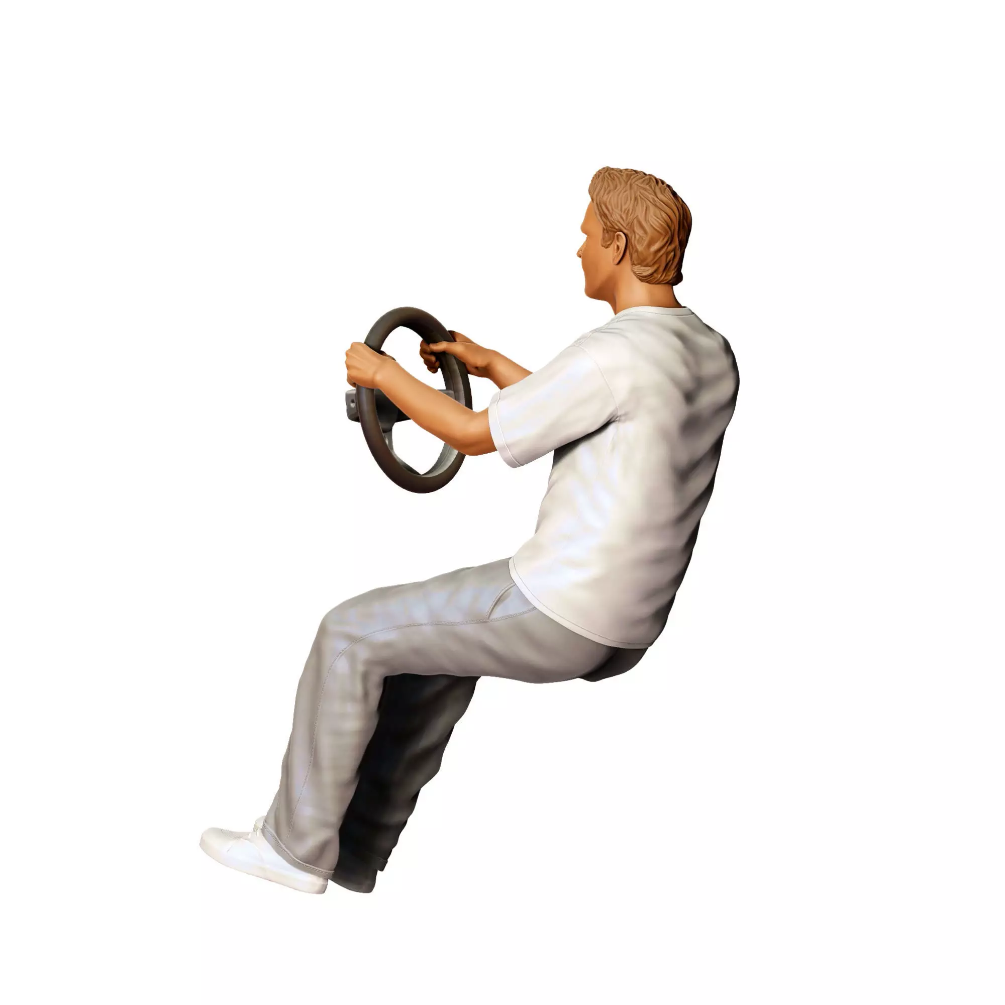 N2 Fast and Furious Sitting Brian O Conner 3D print model_10