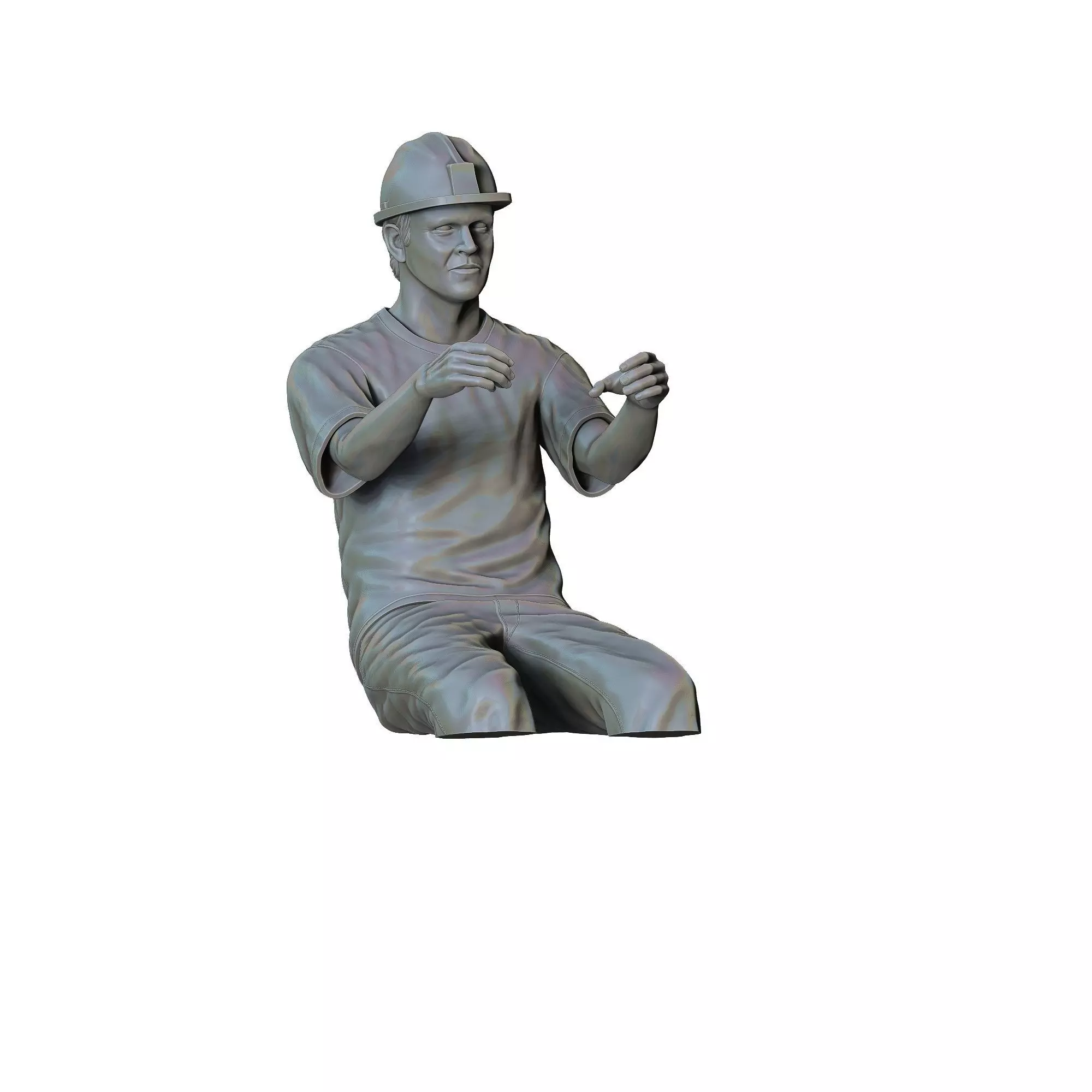 N2 Fast and Furious Sitting Brian O Conner 3D print model_18