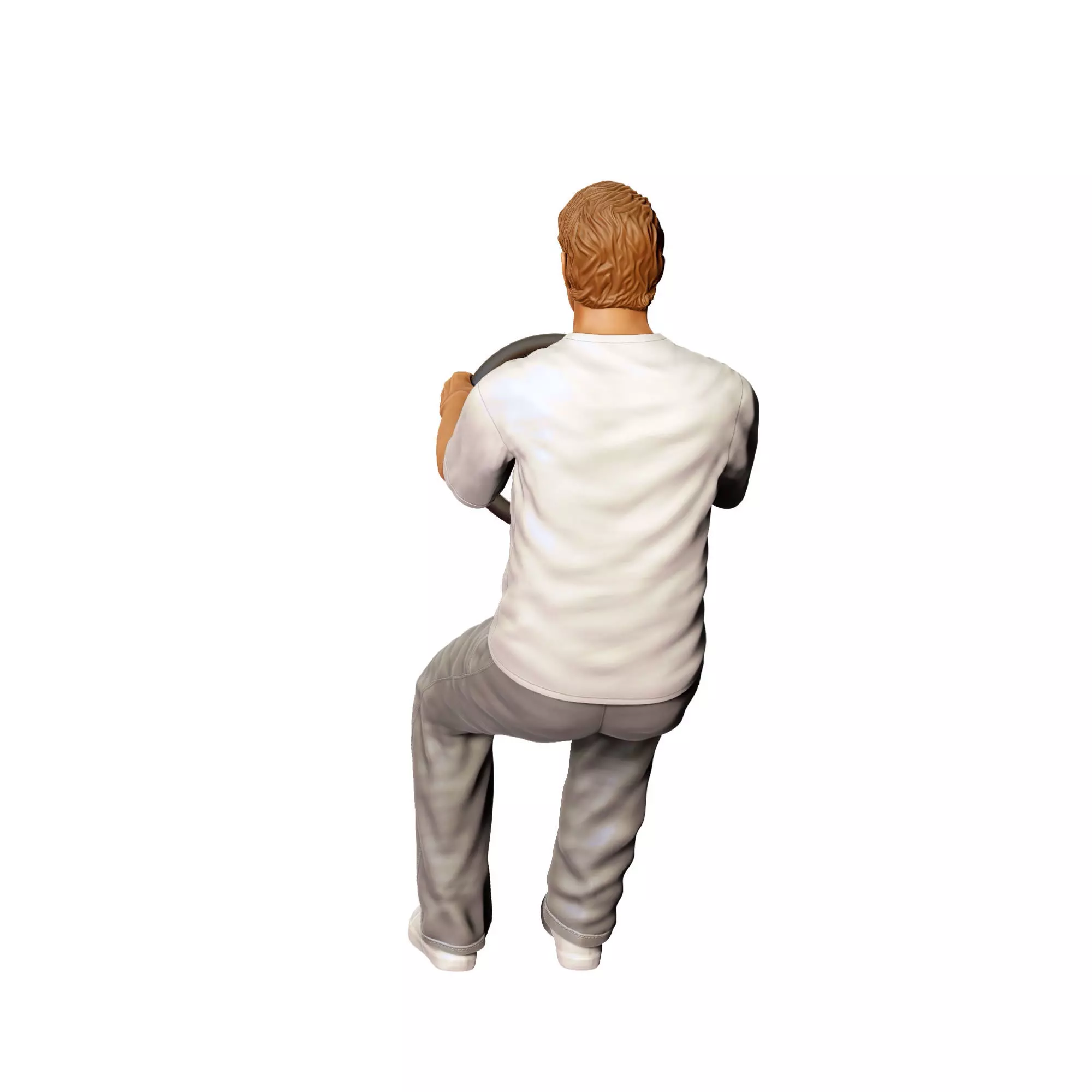 N2 Fast and Furious Sitting Brian O Conner 3D print model_8