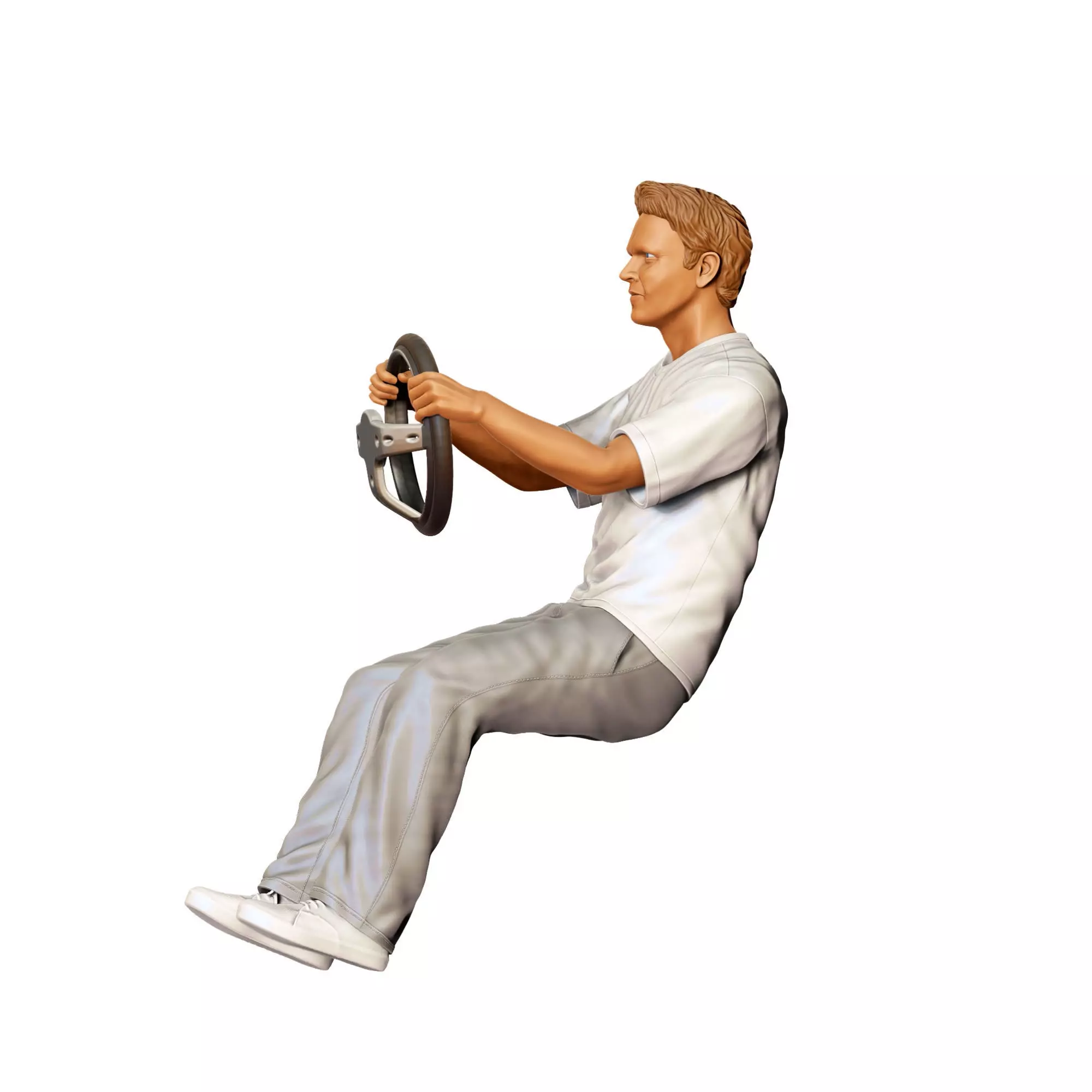 N2 Fast and Furious Sitting Brian O Conner 3D print model_12