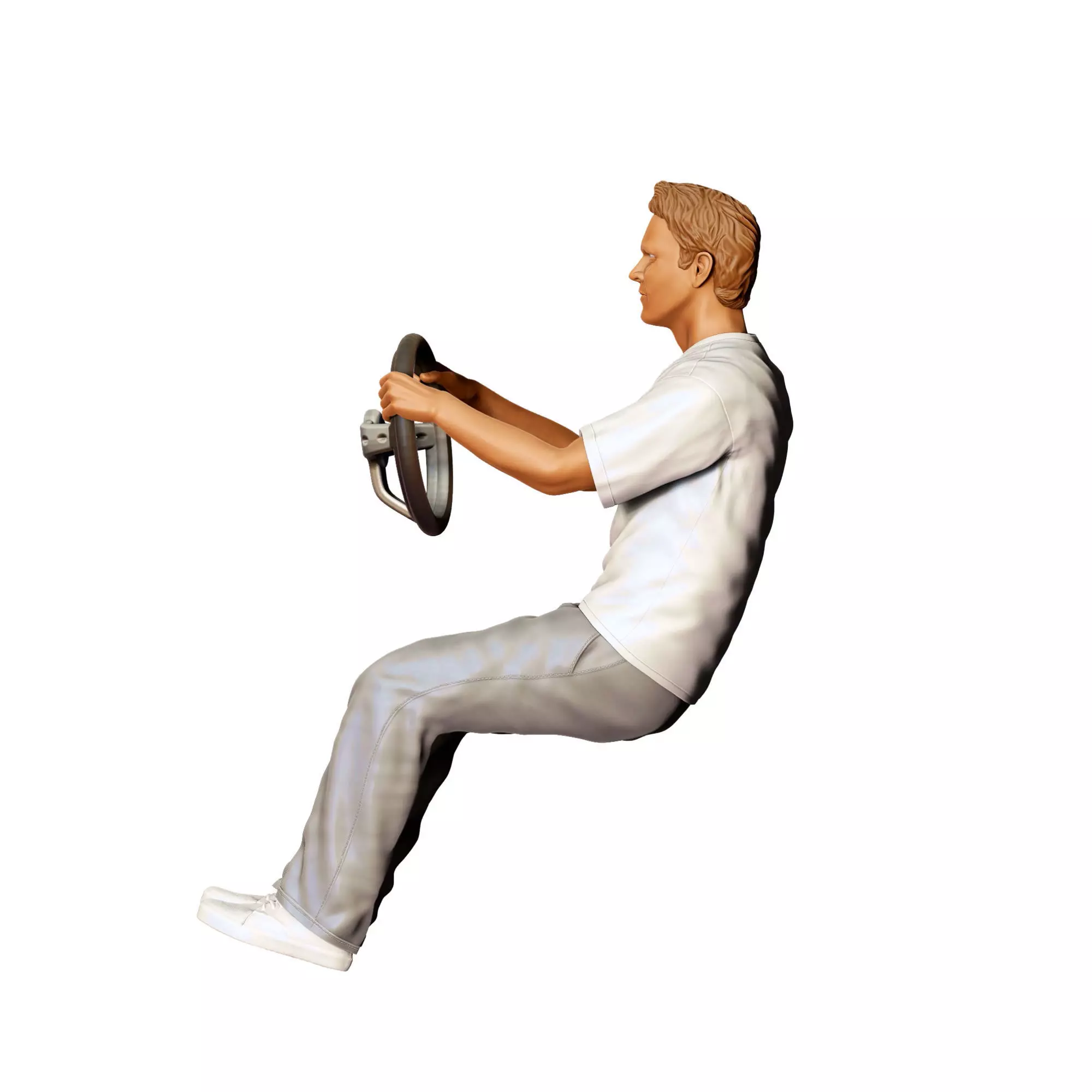 N2 Fast and Furious Sitting Brian O Conner 3D print model_11