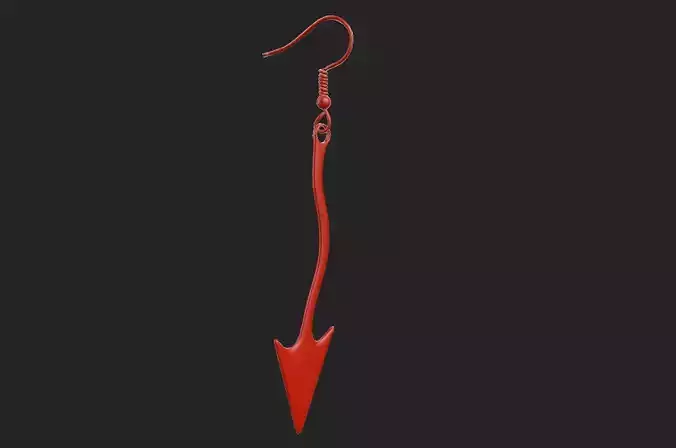 Devil Tail Earring