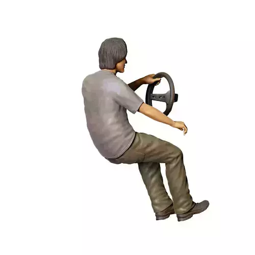 N3 Fast and Furious Sitting Han Lue 3D print model 7