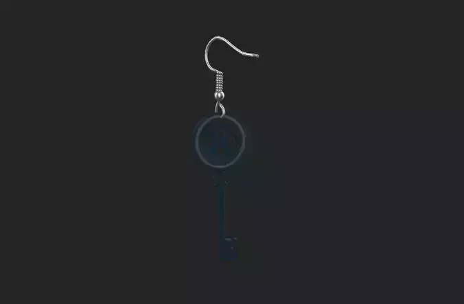 Coraline Key Earring