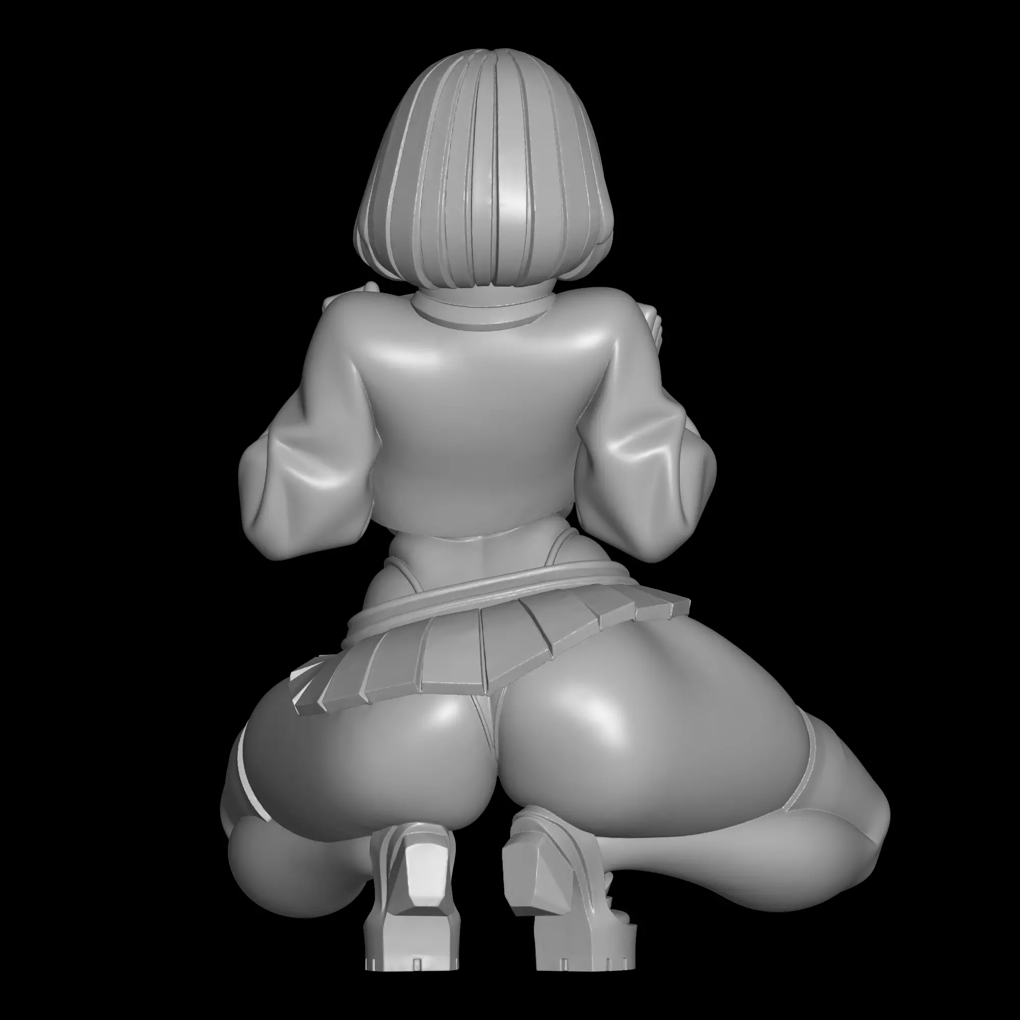 Velma Sinkley sexy pose 3D print model_2