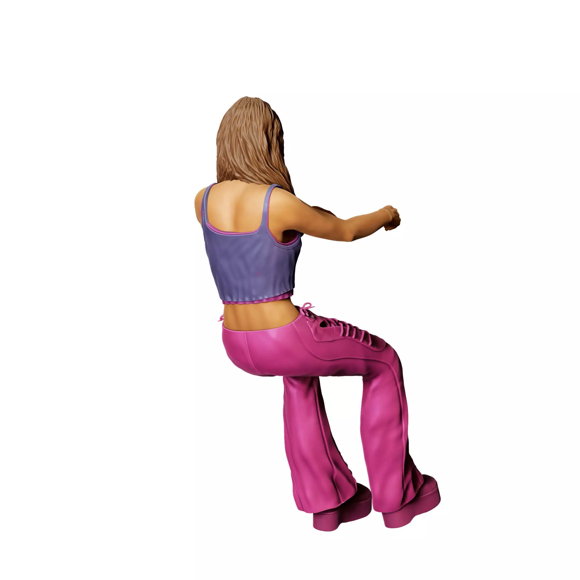 N4 Fast and Furious Sitting SUKI 3D print model_7