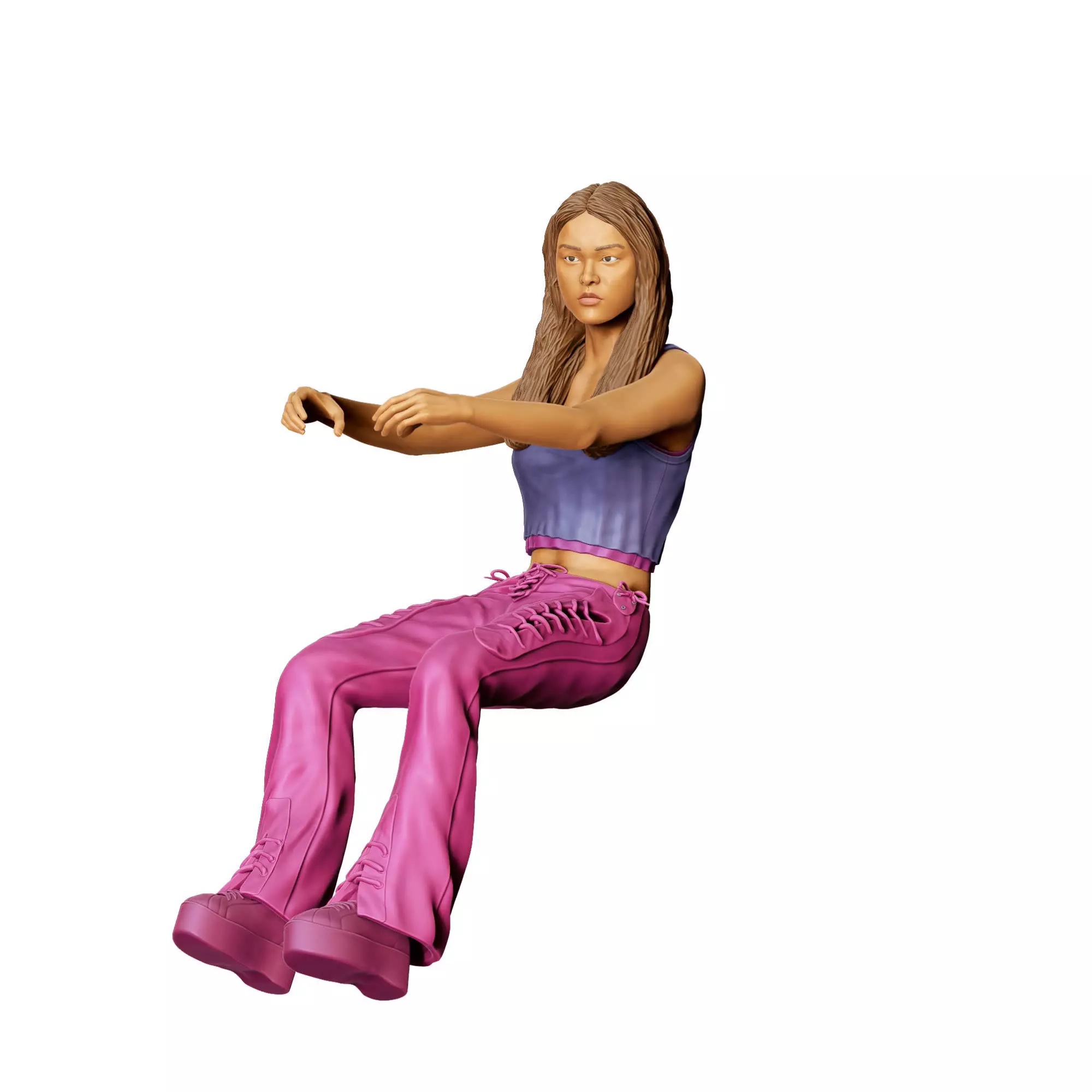 N4 Fast and Furious Sitting SUKI 3D print model_15