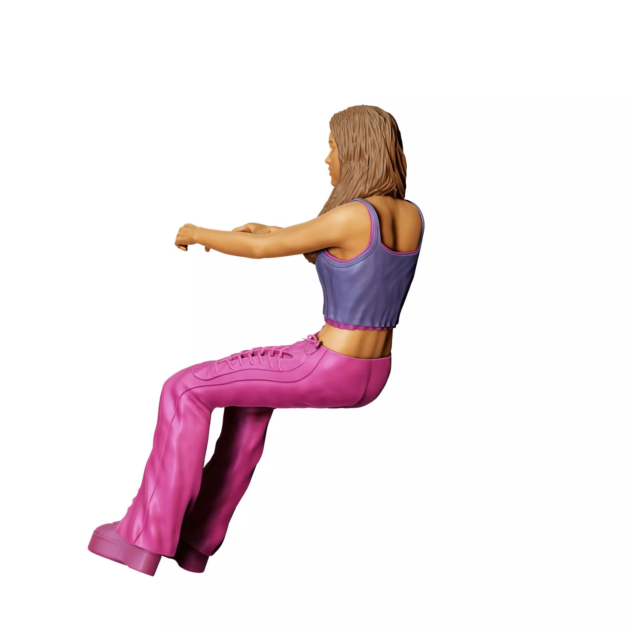 N4 Fast and Furious Sitting SUKI 3D print model_11